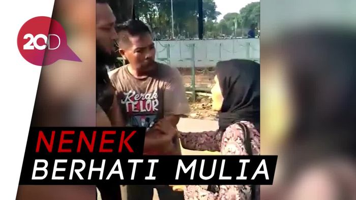 Viral! Video Seorang Nenek Maafkan Pencuri Uangnya