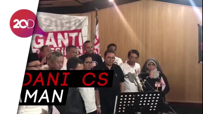 Ini Video Mardani Cs Rekaman lagu #2019GantiPresiden