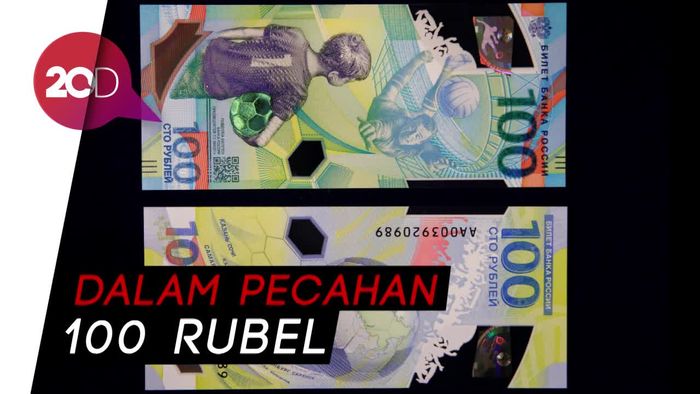 Rusia Cetak Uang Bertema Piala Dunia 2018