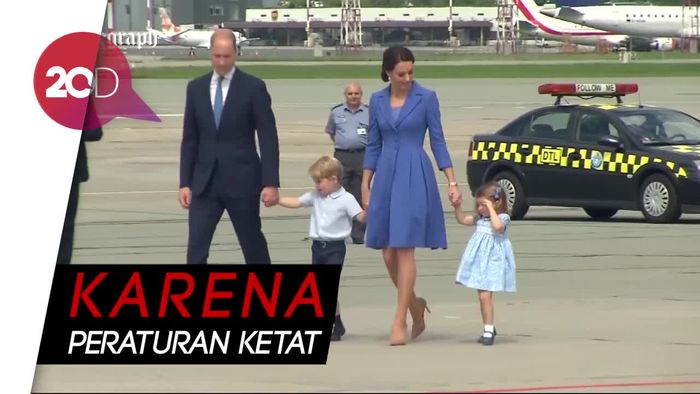 Pangeran George dan Putri Charlotte Dilarang Makan Bersama Orangtuanya