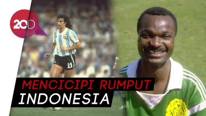 Dua Legenda Dunia yang Sempat Bermain di Indonesia
