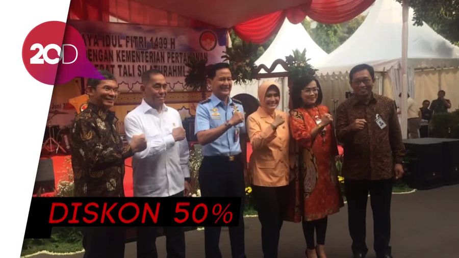 Yuk Belanja! Ada Sembako Murah di Kemhan