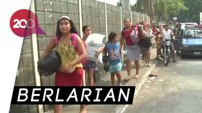 Kepanikan Warga saat Gunung Fuego Kembali Meletus 