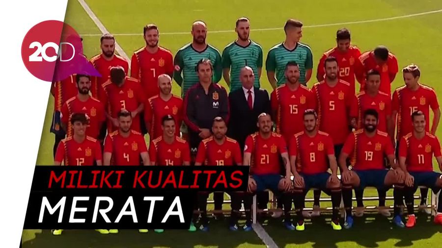 Spanyol Pede Punya Kedalaman Skuat yang Mumpuni 