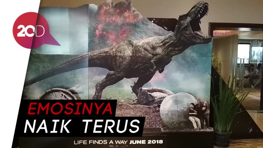 Jurassic World: Fallen Kingdom Pacu Adrenalin Penonton