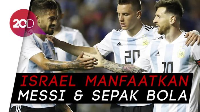 Publik Palestina Ucapkan Terimakasih ke Messi dan Timnas Argentina