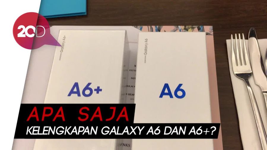 Unboxing Samsung Galaxy A6 dan A6+