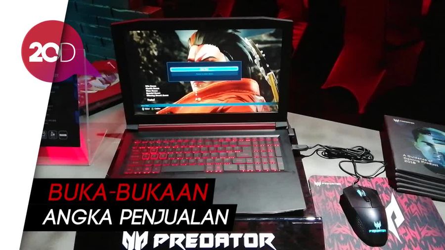 Acer Klaim Predator Series Nomor 1 di Asia-Pasifik