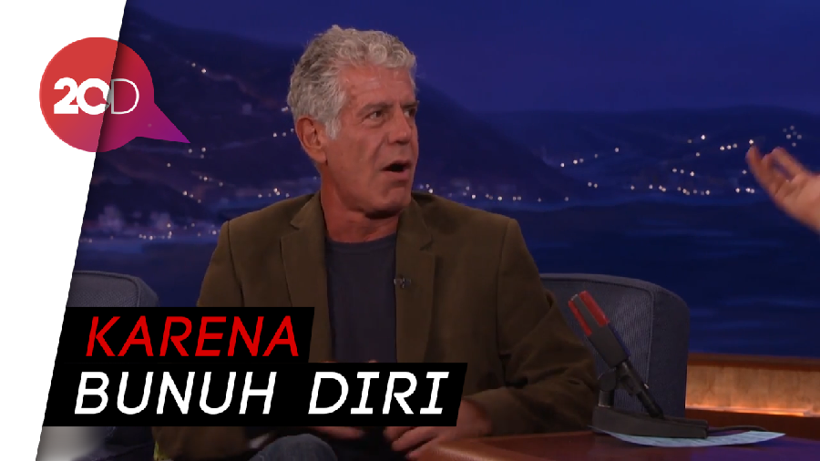 Chef Anthony Bourdain Bunuh Diri