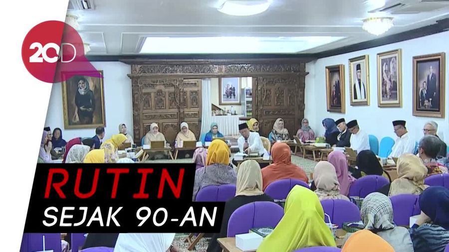 Tahlilan Rutin 8 Juni Mendiang Soeharto di Cendana