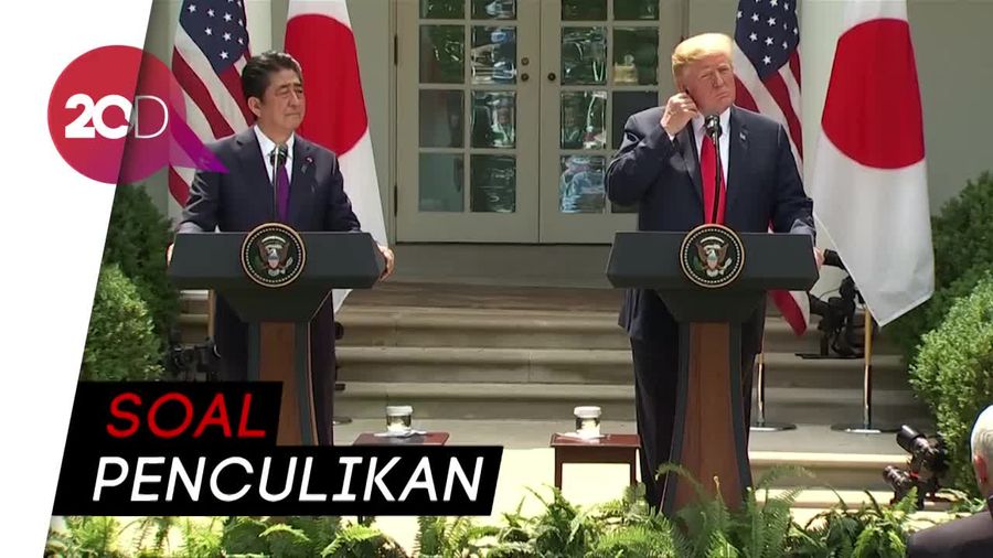Abe Titipkan Kepentingan Jepang di Pertemuan AS-Korut