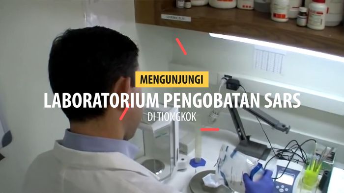Mengunjungi Laboratorium Pengobatan Sabah SARS di Tiongkok