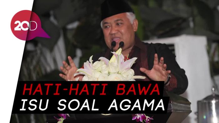 Din Sebut Isu 40 Masjid DKI Cuma Sensasi Belaka