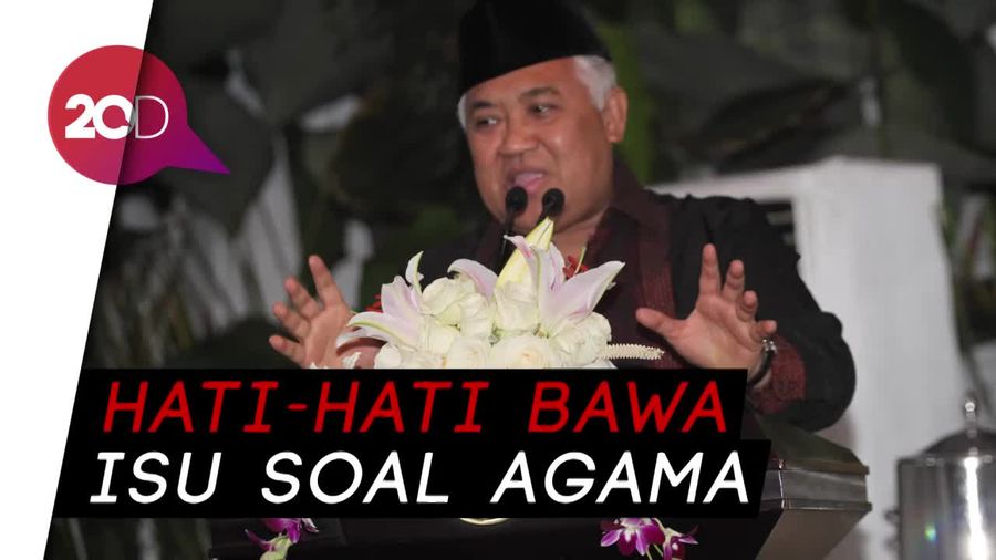 Din Sebut Isu 40 Masjid DKI Cuma Sensasi Belaka