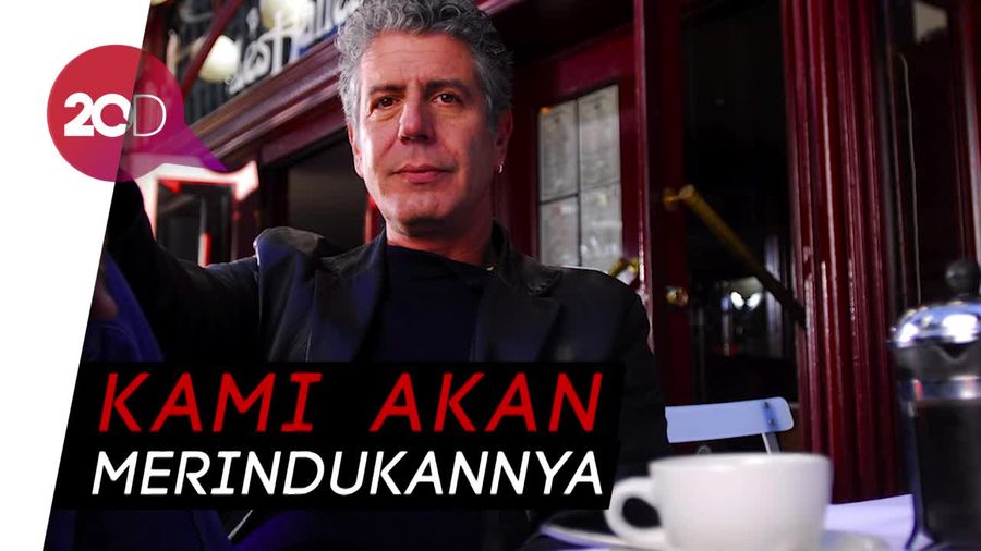 Duka Barack Obama dan Donald Trump untuk Anthony Bourdain