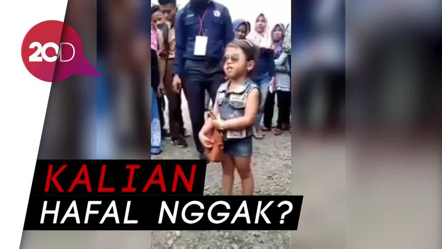 Gemas! Bocah Ini Hafal Nama-nama Menteri Indonesia