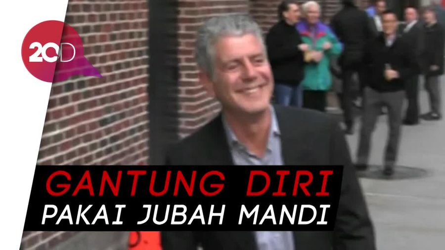 Polisi Ungkap Penyebab Kematian Anthony Bourdain