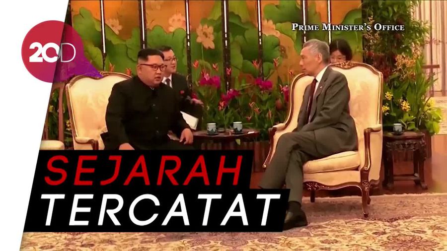 Kim Jong-un Tiba di Singapura