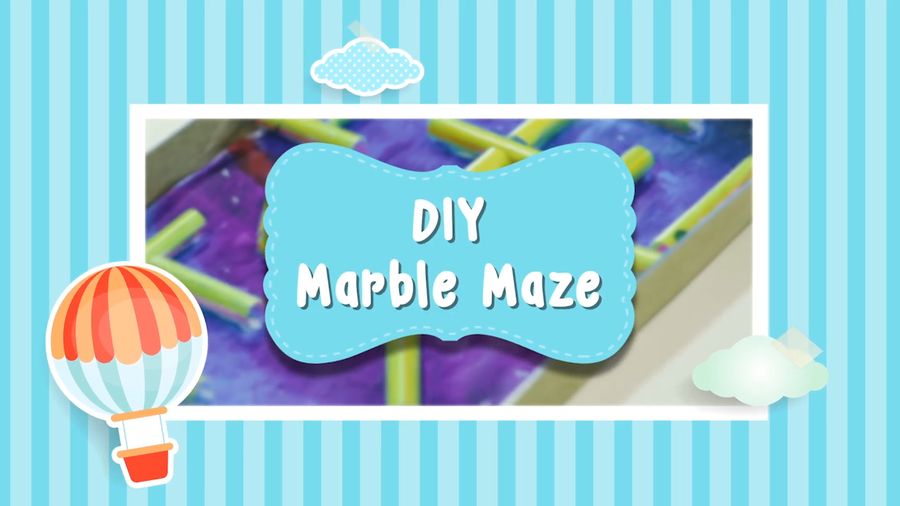 DIY Marble Maze Untuk Anak