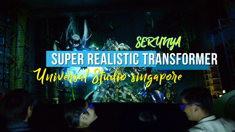 Serunya Wahana Super Realistic Transformers