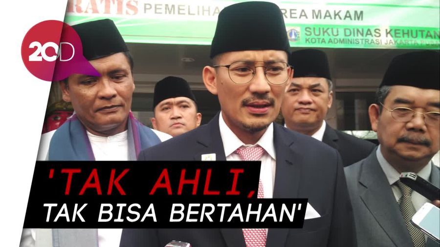 Sandi: Yang Tak Punya Keahlian, Jangan Datang ke Jakarta!