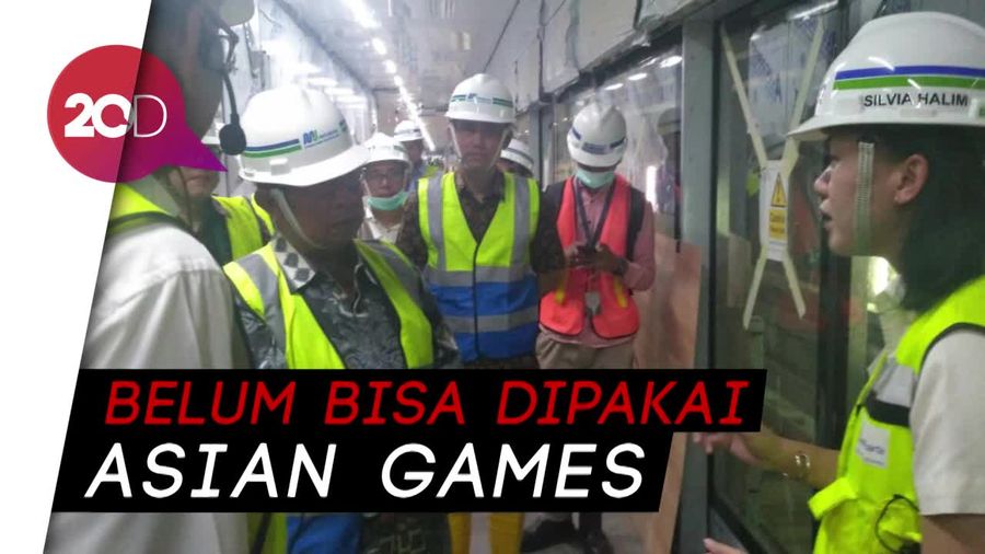 Wajah Terkini Stasiun dan Terowongan MRT di Senayan