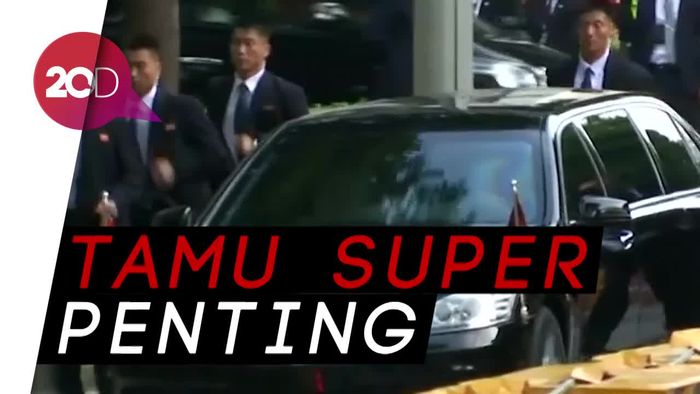 Pengawalan Super Ketat Kim Jong-un di Singapura   