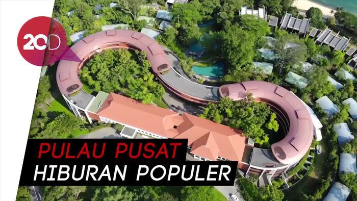 Pesona Sentosa Island yang Jadi Saksi Sejarah Trump-Kim