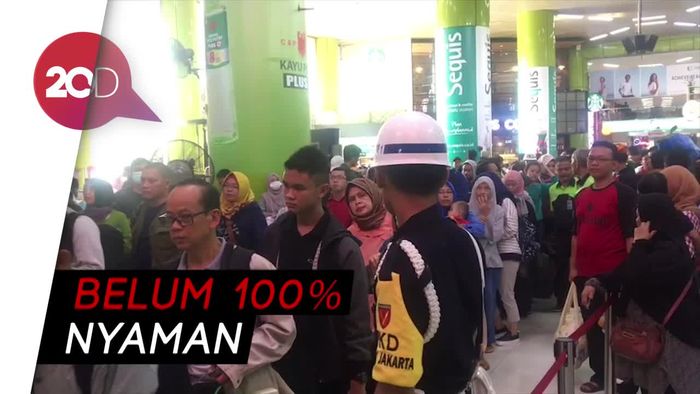 Pemudik Puas Pelayanan di Stasiun Gambir, Tapi..