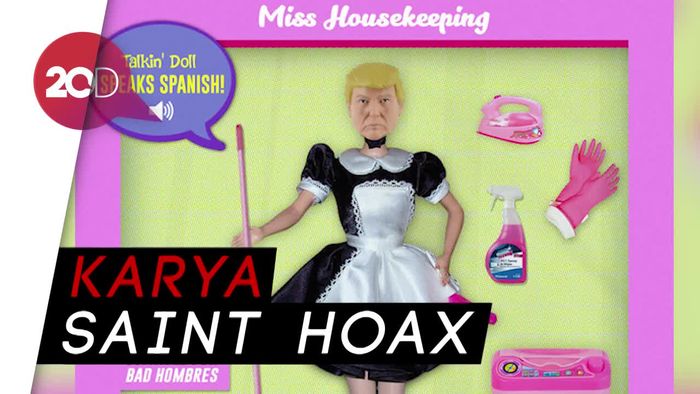Seniman Ini Jadikan Donald Trump Sebagai Barbie