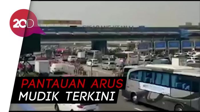Situasi Jelang Arus Mudik Tol Cikarang-Tol Cikunir