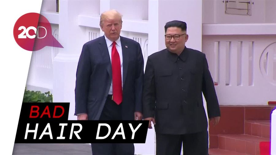 Perang Rambut Kim Jong-Un vs Donald Trump di Twitter