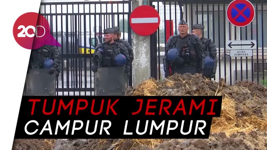 Petani Prancis Blokade Kilang Milik Total Gara-gara Minyak Sawit