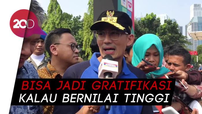 Banjir Parsel Lebaran, Sandi: Saya Tak Boleh Terima Parsel!
