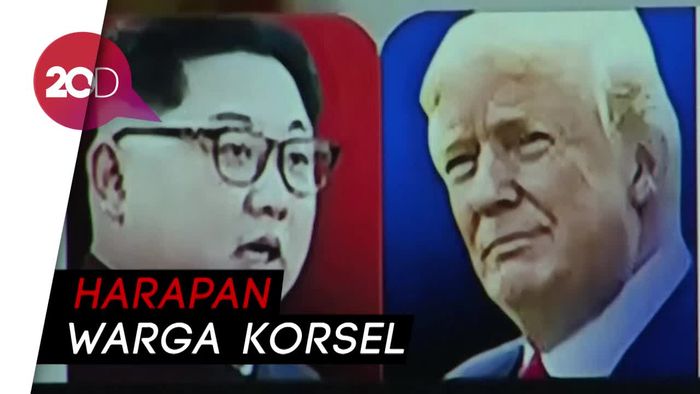 Harapan Warga Korsel terhadap Pertemuan Bersejarah Trump-Kim