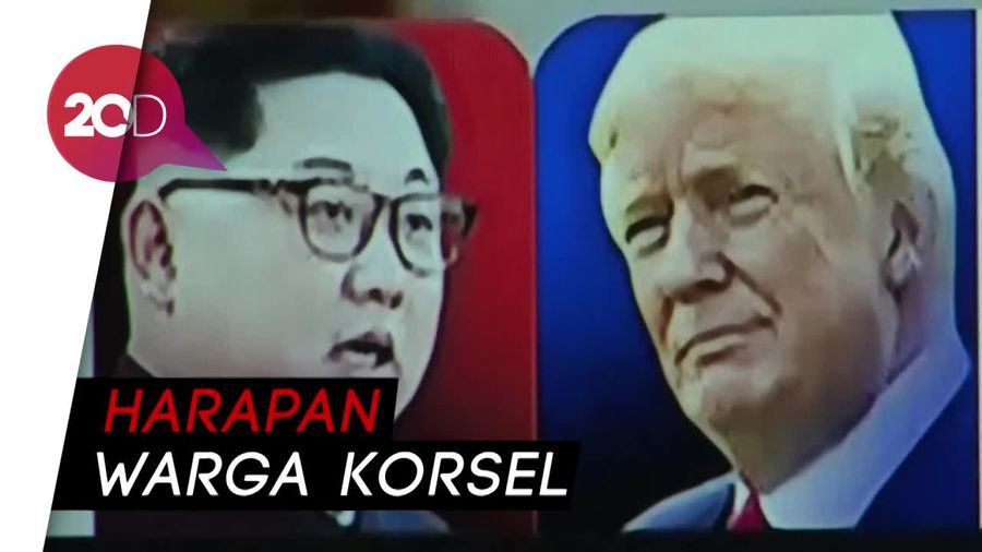 Harapan Warga Korsel terhadap Pertemuan Bersejarah Trump-Kim