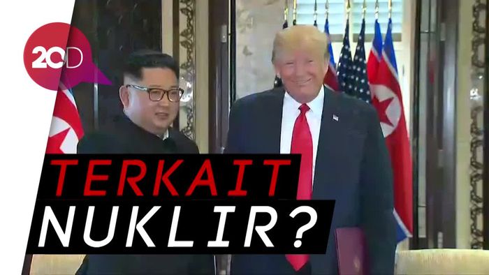 Pertemuan Trump-Kim Ditutup dengan Teken Dokumen Misterius 