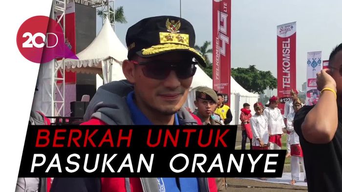 Tahun Depan, Sandi Janjikan Mudik Gratis untuk Pasukan Oranye