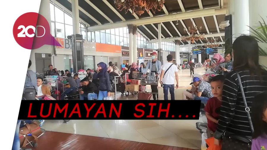 Pemudik Mulai Padati Terminal 1 Bandara Soekarno-Hatta 