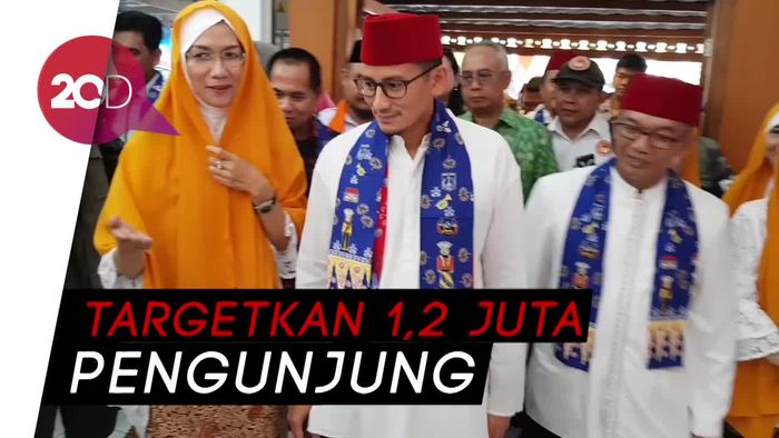 Sandiaga Uno Resmikan Kampung Betawi di Pasar Seni Ancol