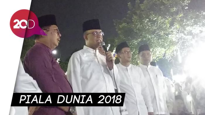 Anies Berharap Arab Saudi Menang Lawan Rusia