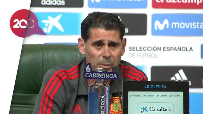 Latihan Pertama Hierro dan Komitmennya Sebagai Pelatih Spanyol