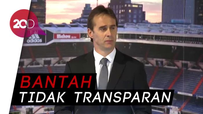 Lopetegui Menangis Saat Diperkenalkan Sebagai Pelatih Real Madrid
