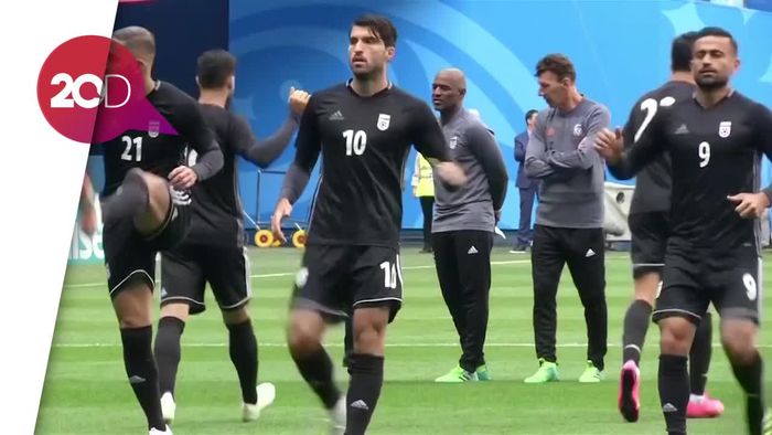 Melihat Persiapan Iran vs Maroko
