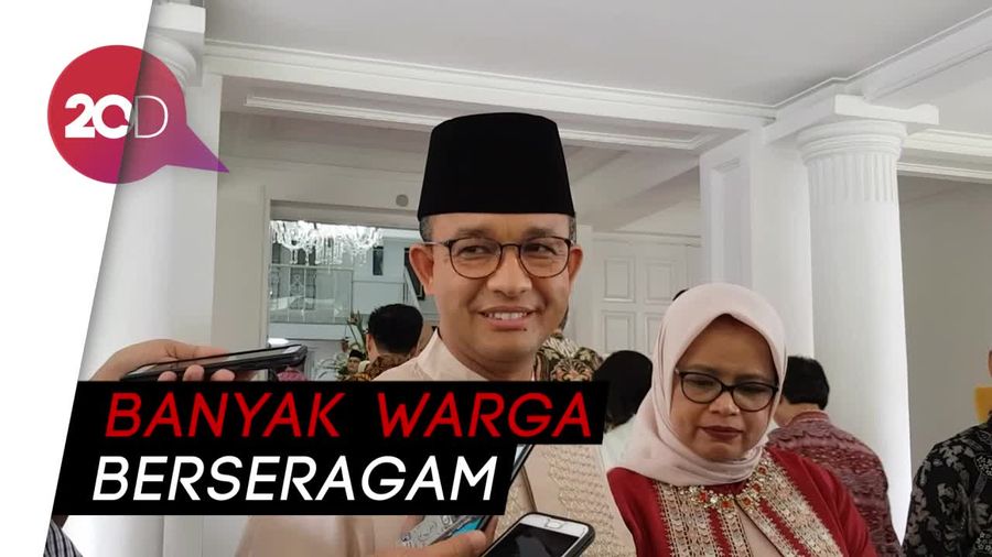 Disoraki saat Halal Bihalal di Bogor, Anies: Saya Salami Satu-satu