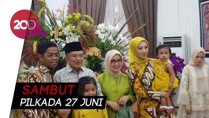 Lebaran, Airlangga Doakan Kader Golkar Menang Pilkada