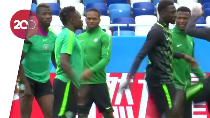 Hadapi Kroasia, Nigeria Merendah