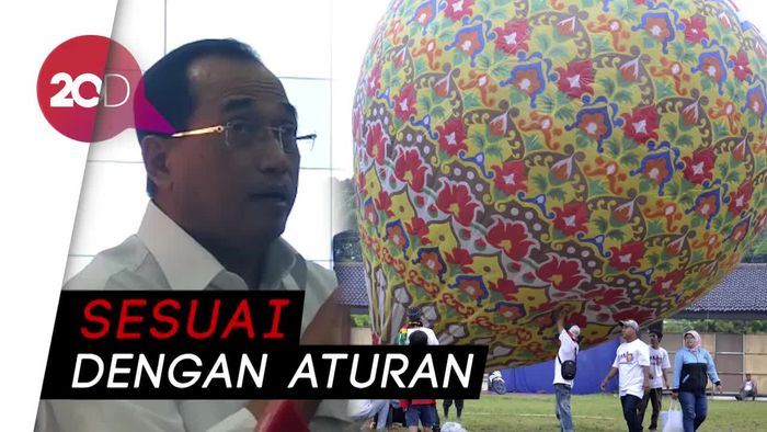 Menhub Siapkan Perlombaan Balon Udara