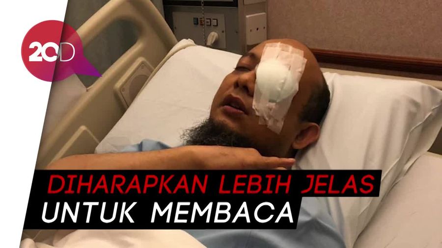 Begini Kondisi Mata Novel Baswedan