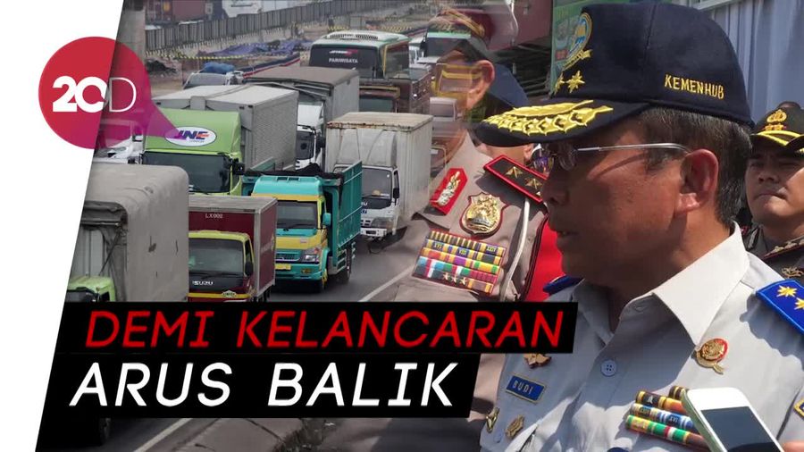 Truk Besar Dilarang Melintas saat Puncak Arus Balik